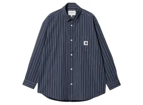 Carhartt WIP W Orlean Shirt Stripe Blue / White