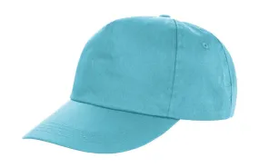 Casquette 5 panneaux adulte - RC080X - bleu aqua 