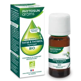 Huile Essentielle de Thym à Thymol, 10ml | Phytosun aroms  - Parapharmacie Boticinal